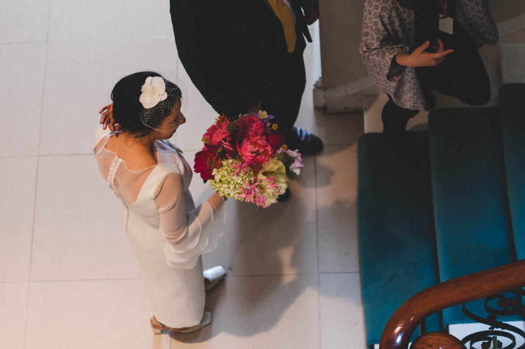 bride waiting