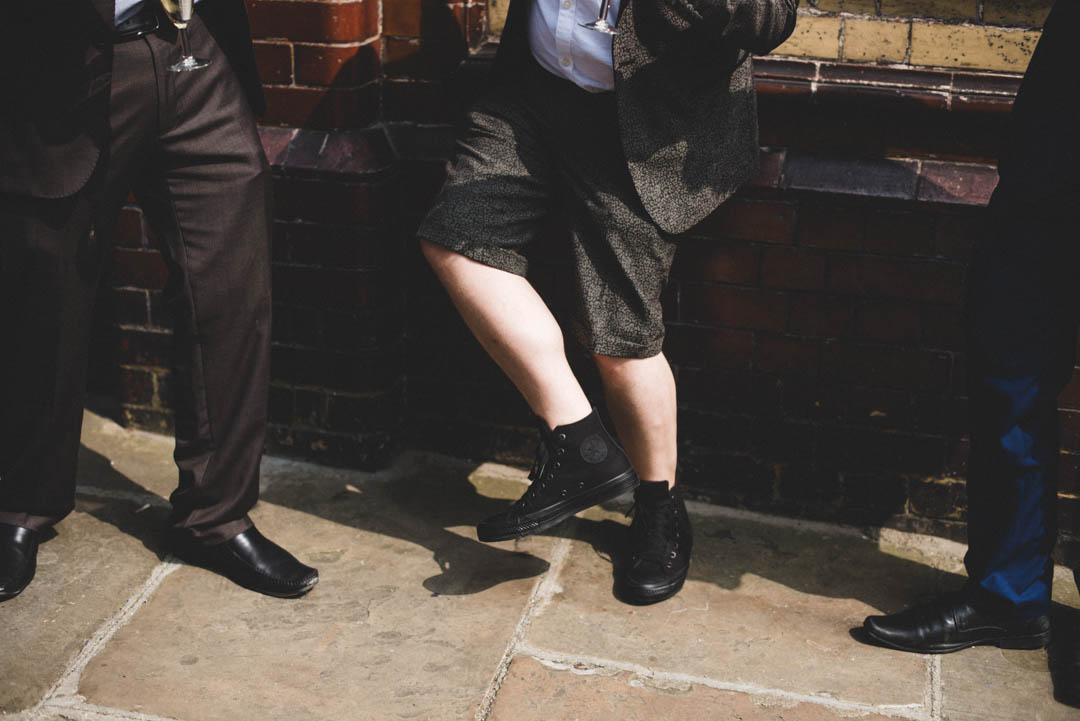 groom suit shorts