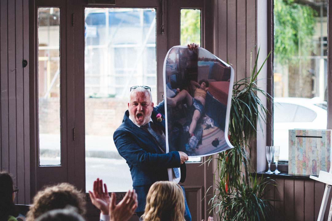 fun wedding photos