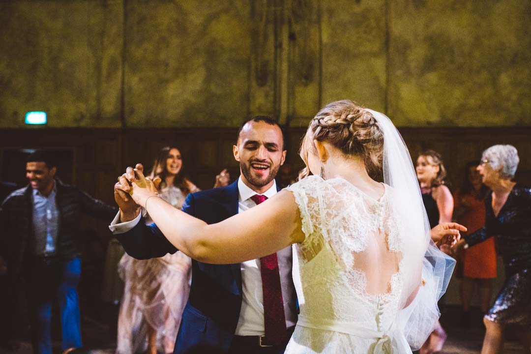 informal wedding photos