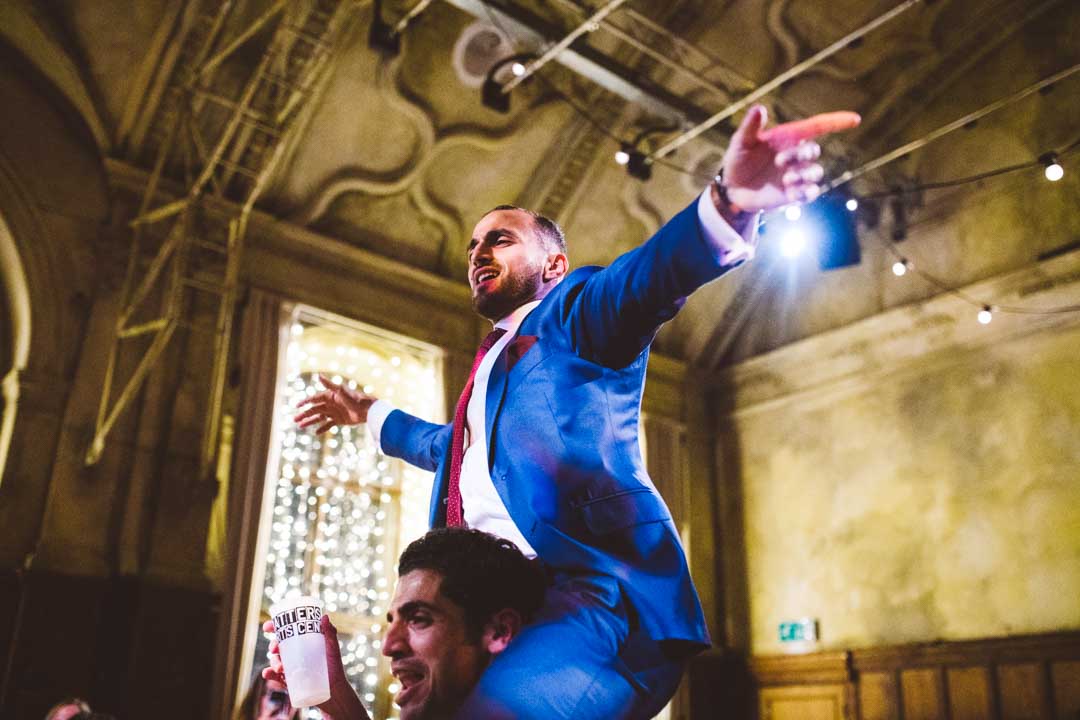 fun wedding Battersea Arts Centre