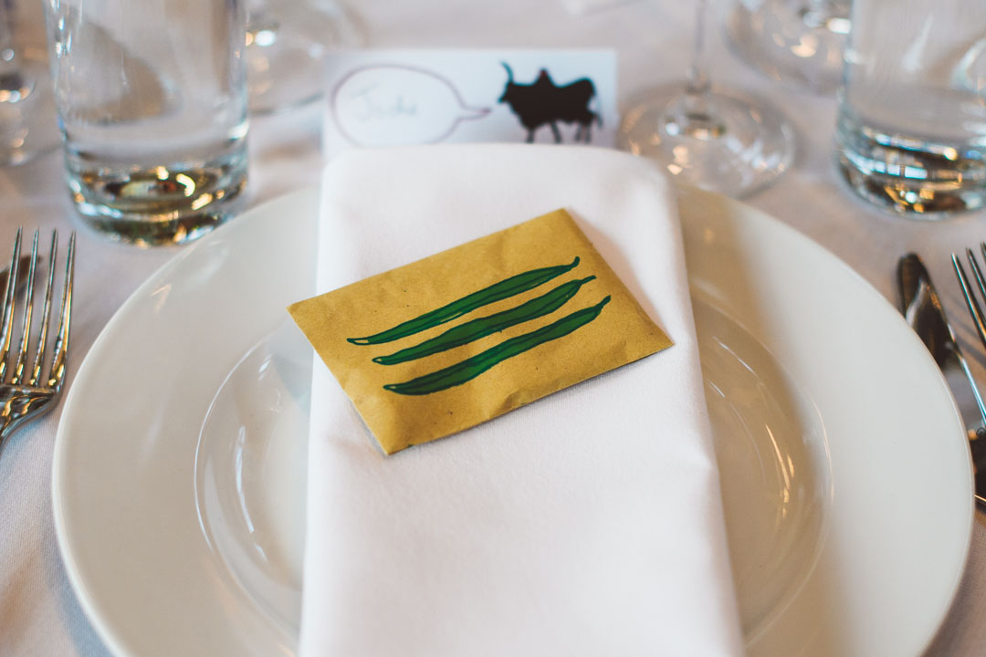 Walthamstow Wetlands wedding favour