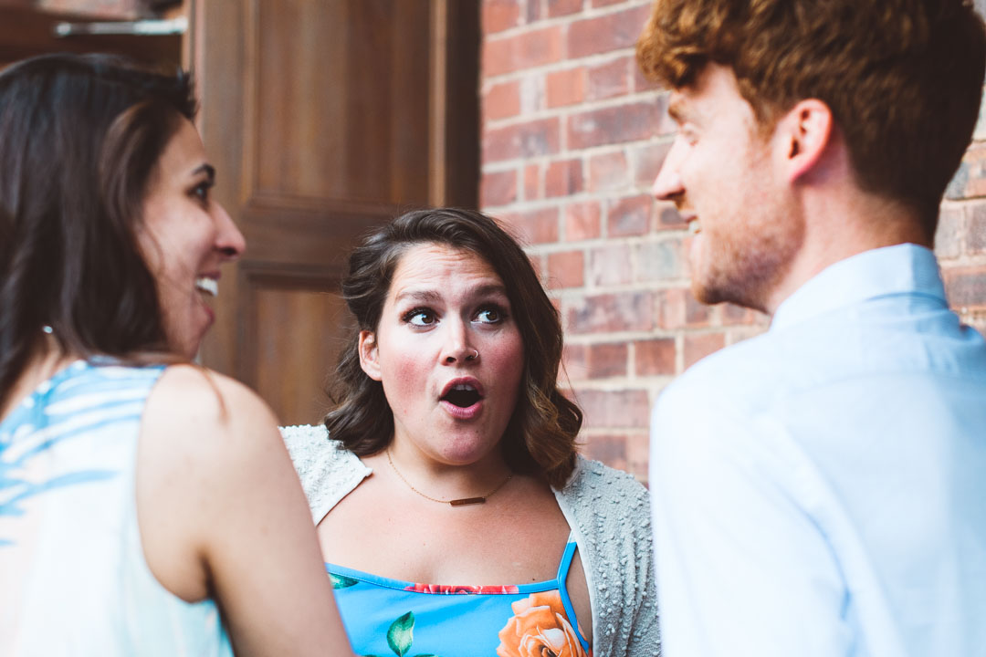 Walthamstow Wetlands informal wedding