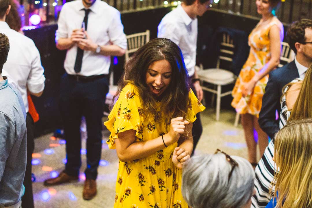 Walthamstow Wetlands wedding party