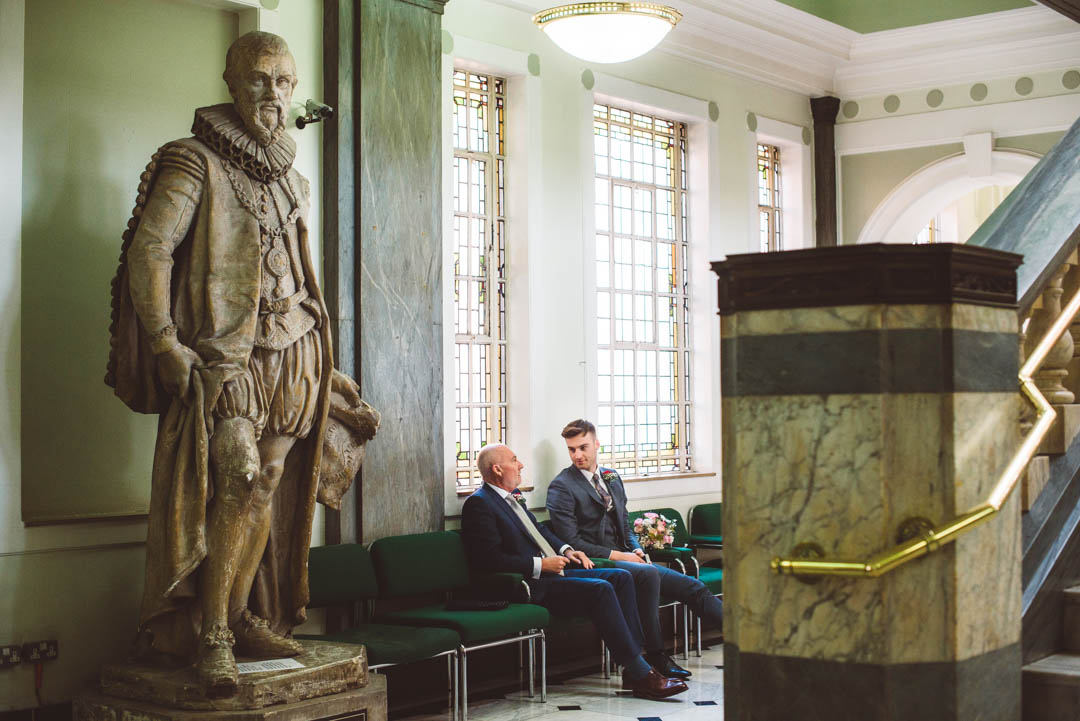 Islington Town Hall ground floor groom waiting