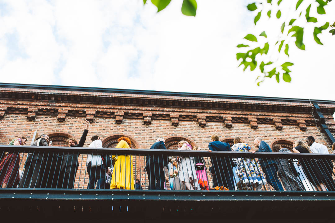 North London Wedding Venues Walthamstow Wetlands balcony