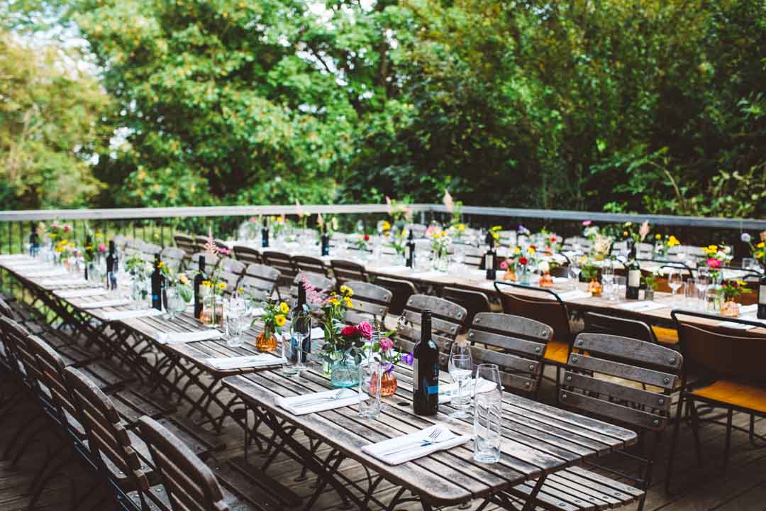 North London Wedding Venues Walthamstow Wetlands terrace