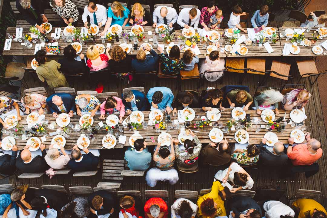 North London Wedding Venues Walthamstow Wetlands outdoor wedding reception
