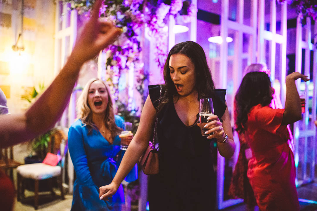 Bull and Gate wedding party