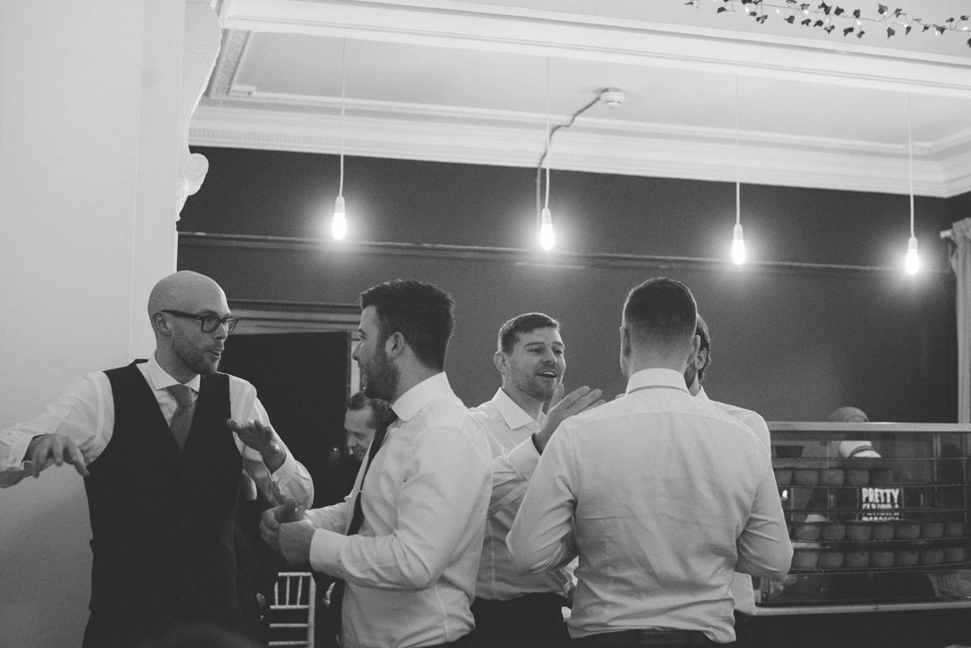 Green Rooms Hotel wedding guests
