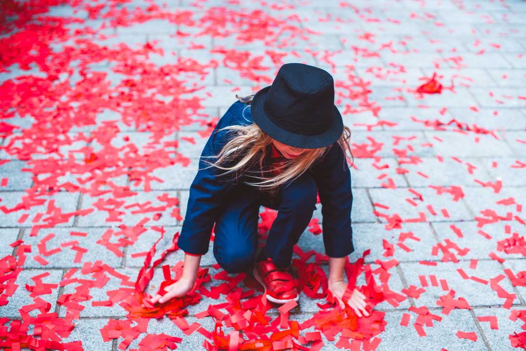 Islington Town Hall confetti