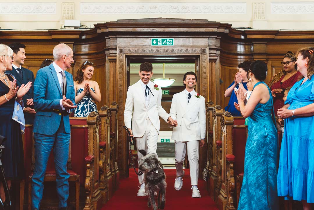gay wedding Council Chamber Islington Town Hall
