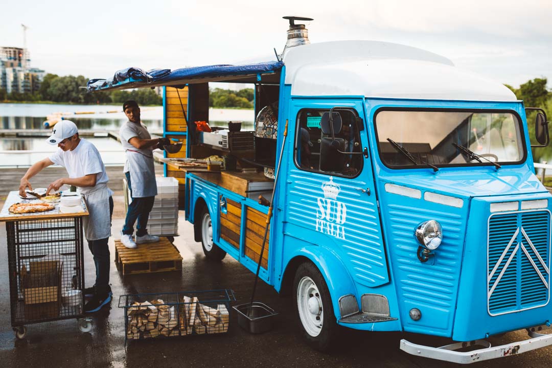 West Reservoir Centre wedding Sud Italia food truck