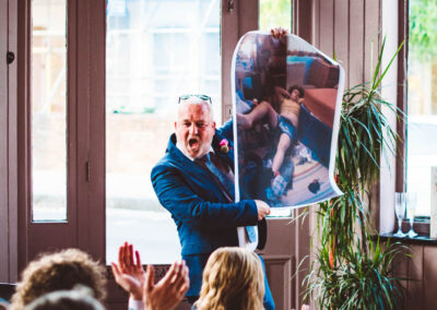 fun wedding photographer