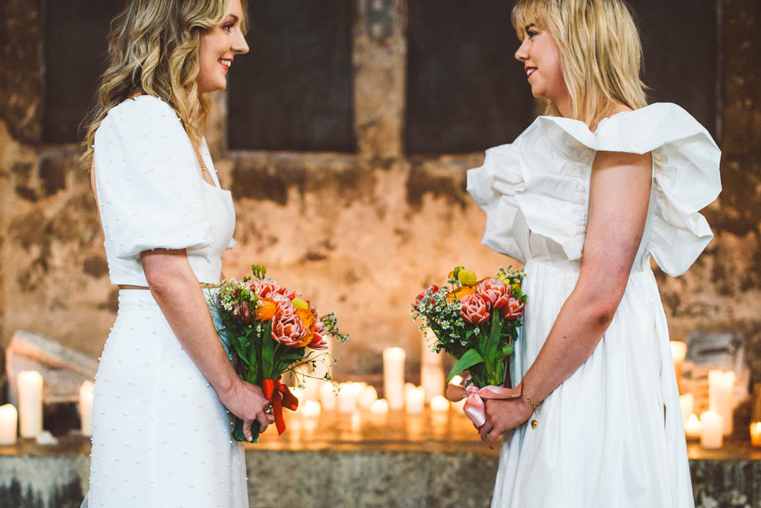 Asylum Chapel lesbian wedding
