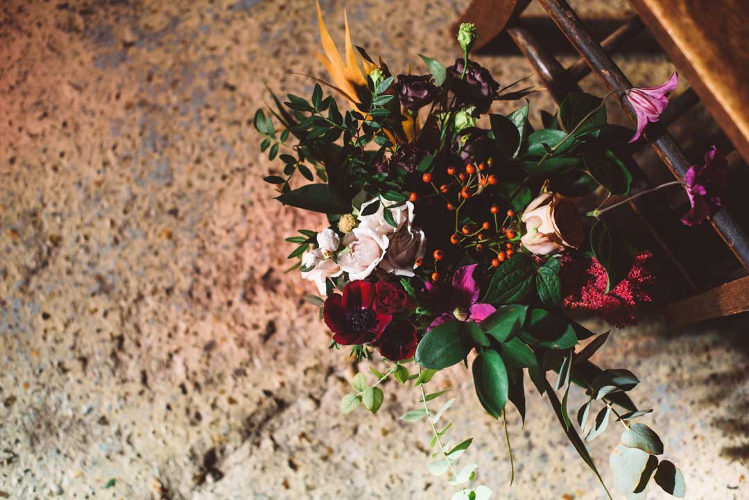 Asylum Chapel Wedding flowers