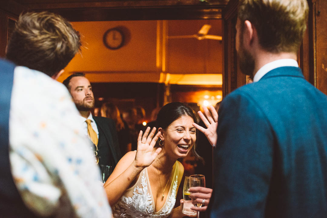 pub wedding in South London