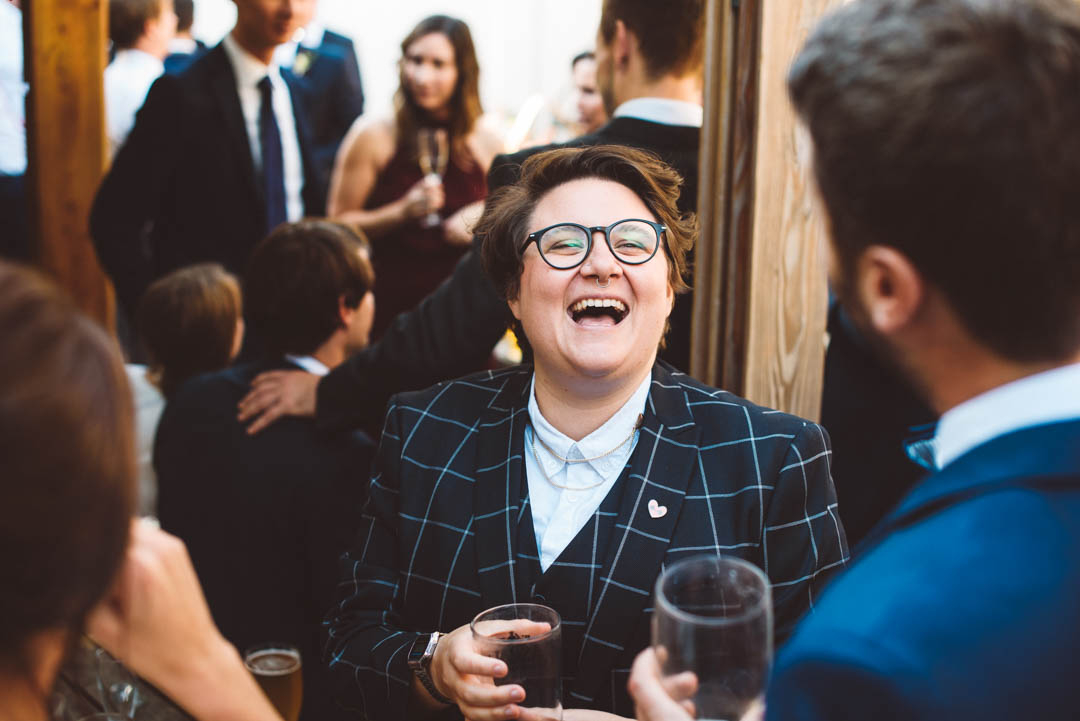 fun South London pub wedding SE15