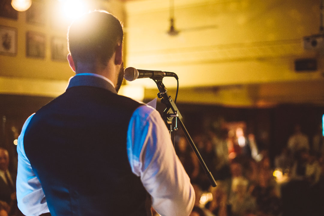 South London pub wedding - groom's speech