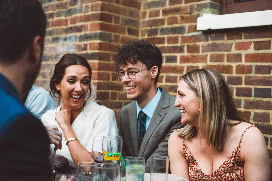 relaxed pub wedding South London