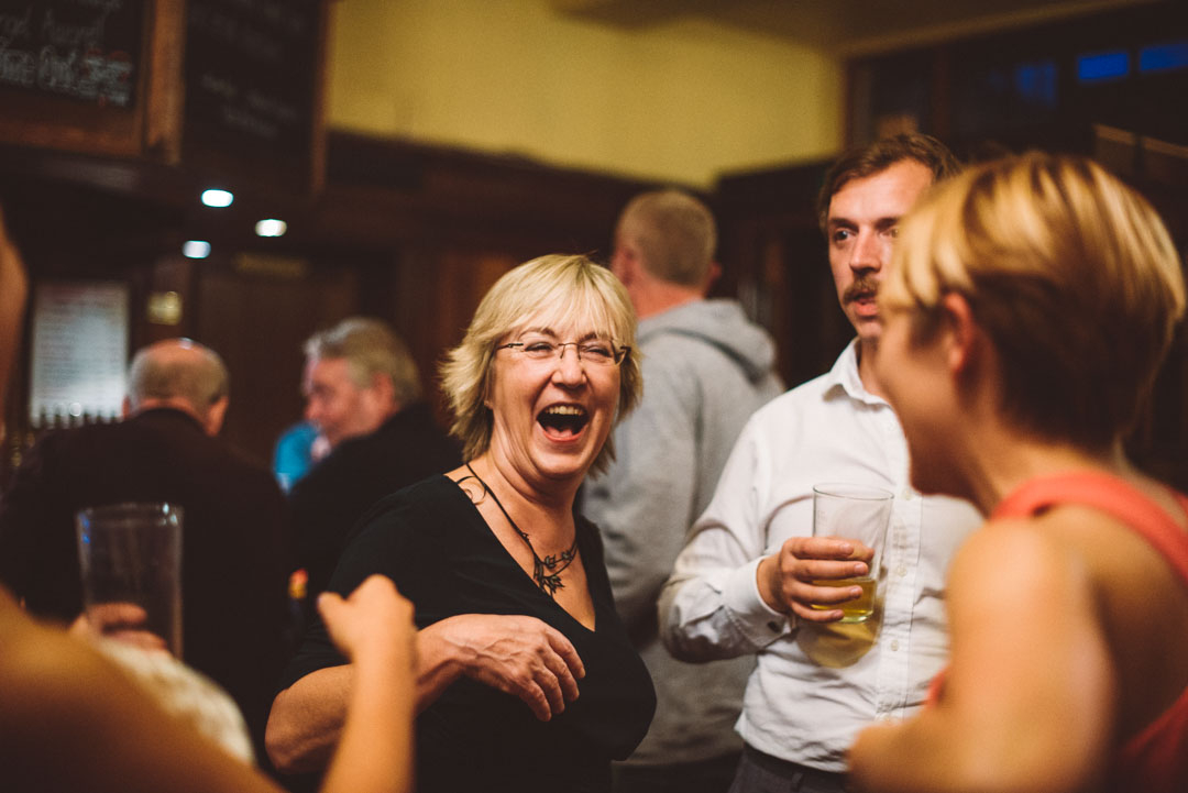 fun wedding at South London pub Peckham