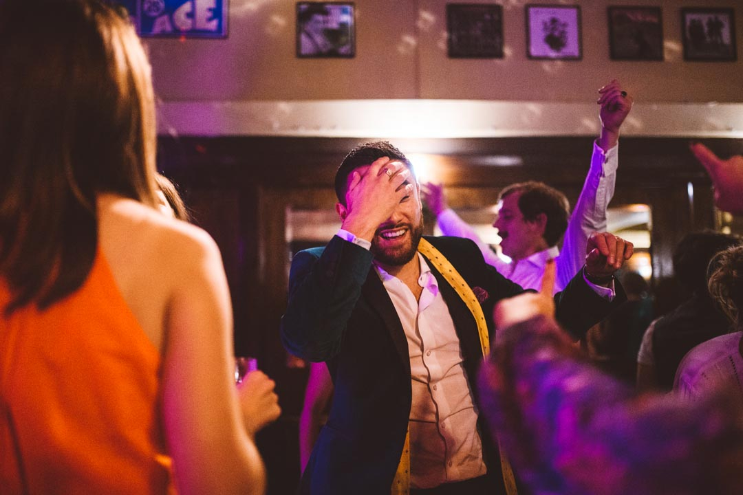 Pub wedding Peckham party