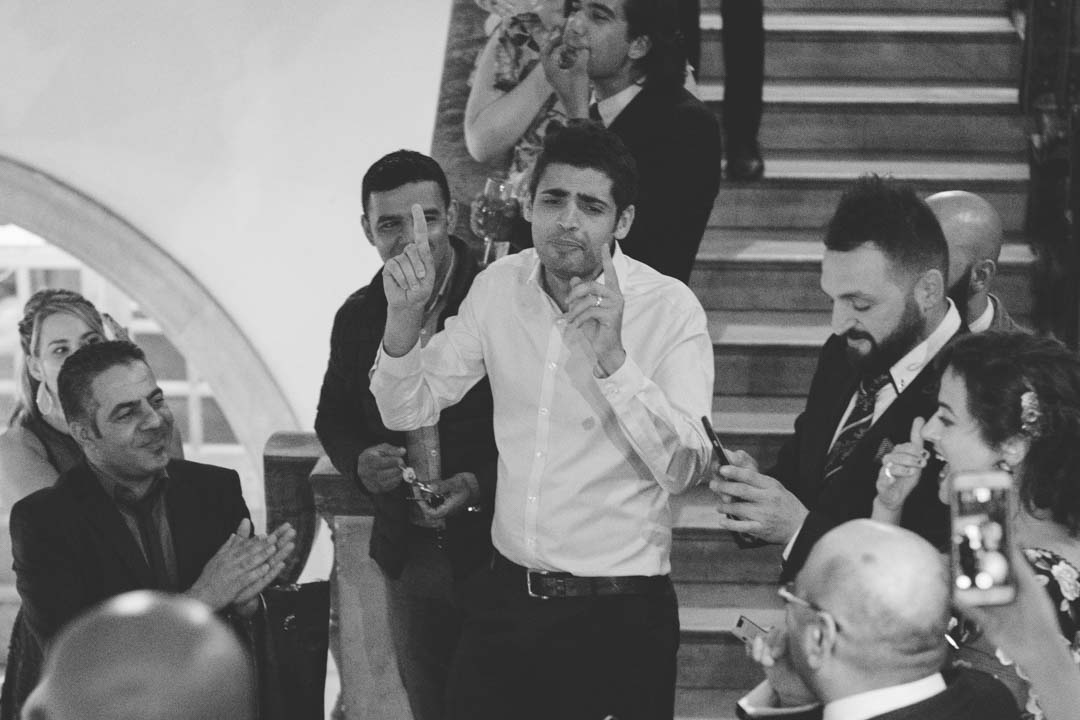 guests singing