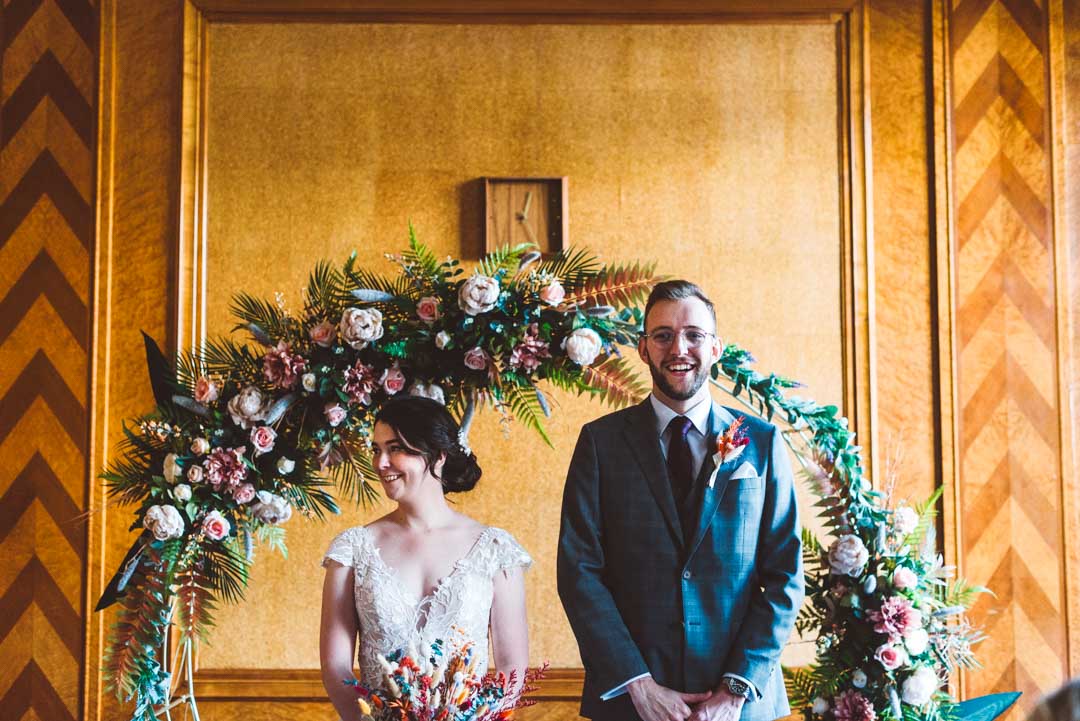 Waltham Forest Town Hall wedding ceremony