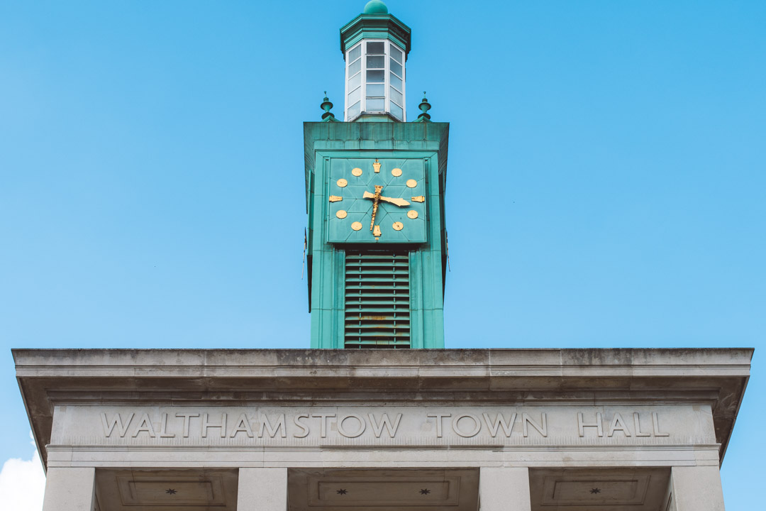 Waltham Forest Town Hall clock