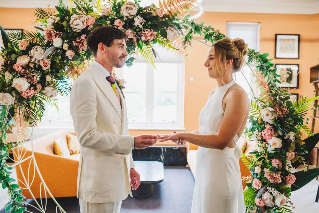 Waltham Forest Town Hall wedding ceremony