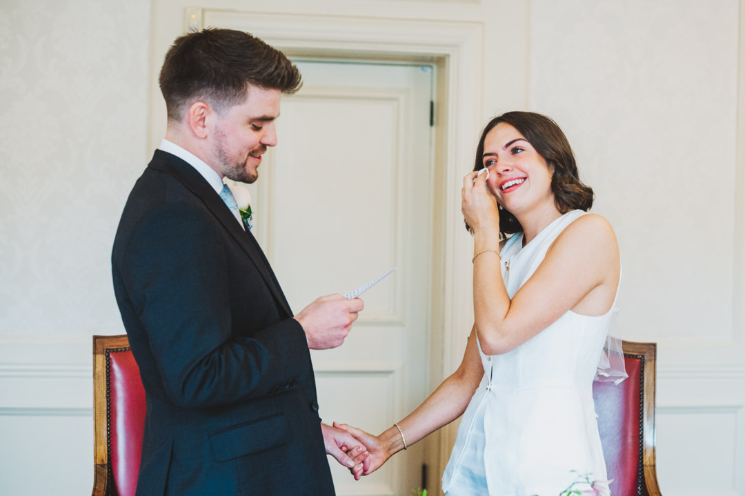 Wandsworth Town Hall wedding ceremony