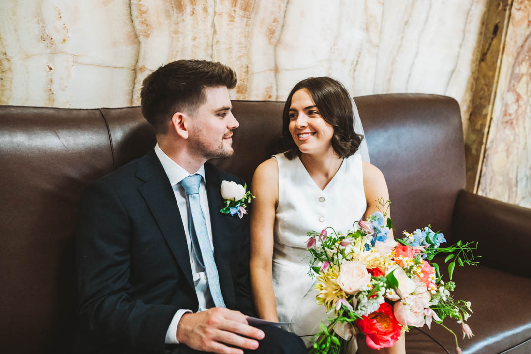 Wandsworth Town Hall newlyweds