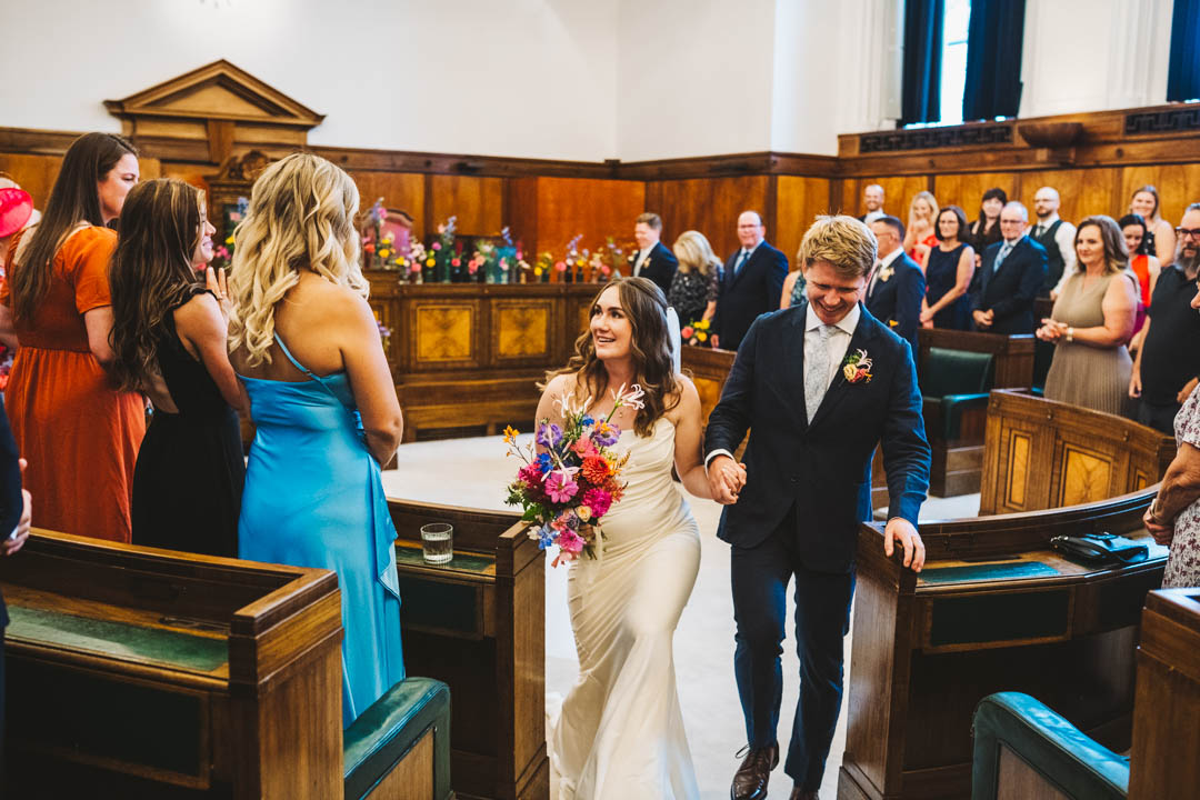 Bethnal Green Town Hall Hotel wedding ceremony