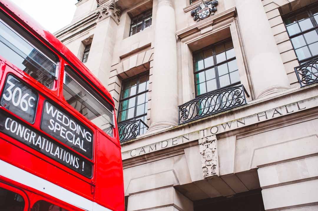 Camden Town Hall wedding