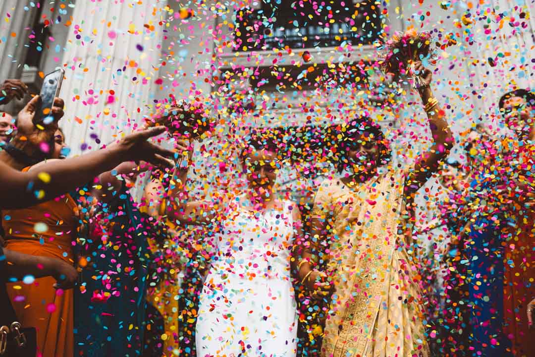 Best Registry offices London Old Marylebone Town Hall confetti
