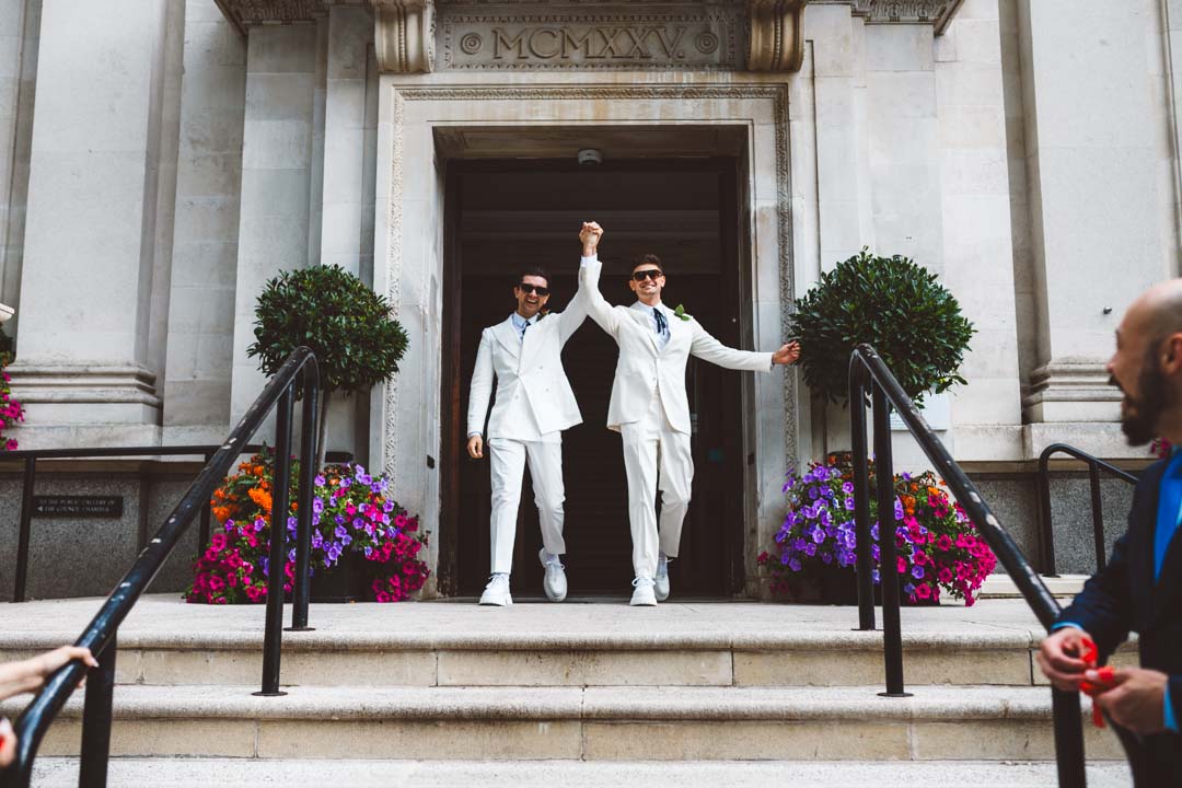 Best Registry offices London Islington Town Hall gay wedding