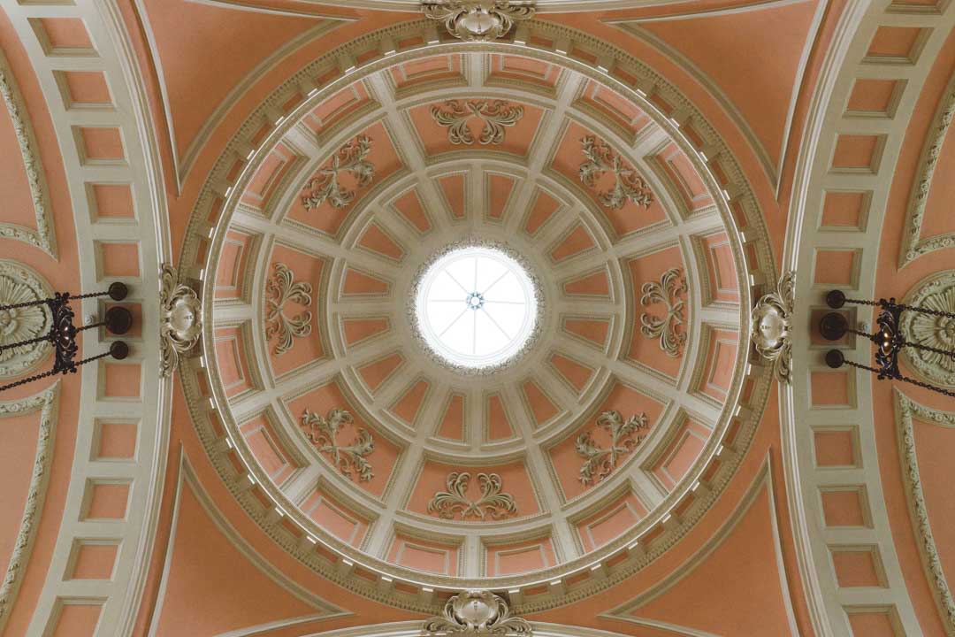 Woolwich Town Hall ceiling detail