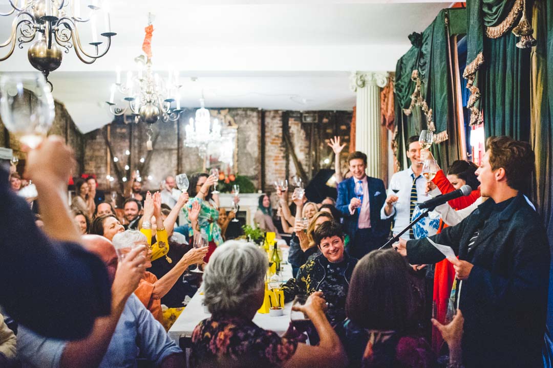 Brunswick House Wedding toast