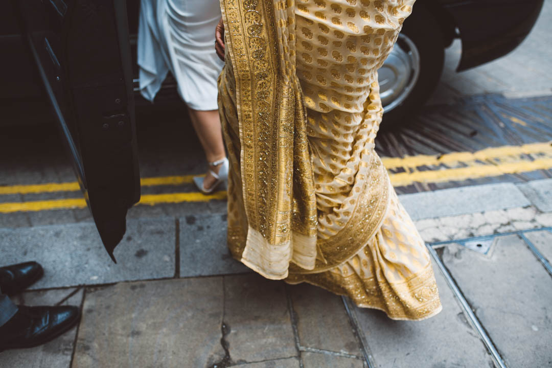Coin Laundry wedding brides dresses details