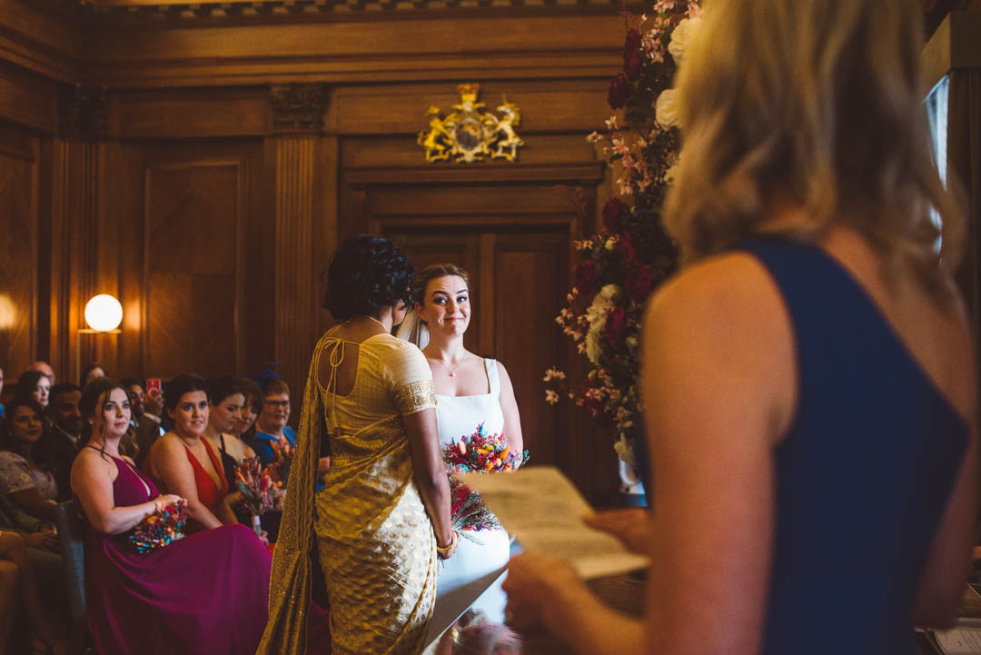 Old Marylebone Town Hall wedding speech