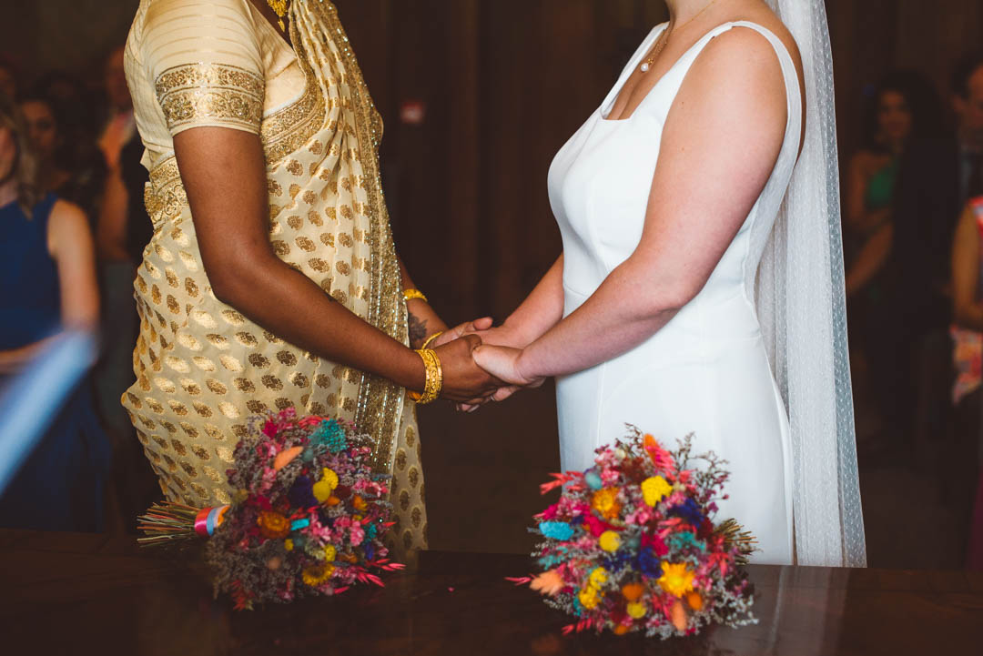 Old Marylebone Town Hall wedding vows