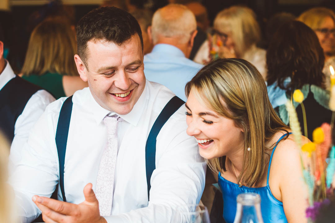guests laughing