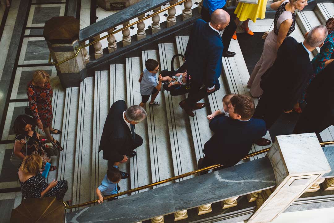 Islington Town Hall stairs