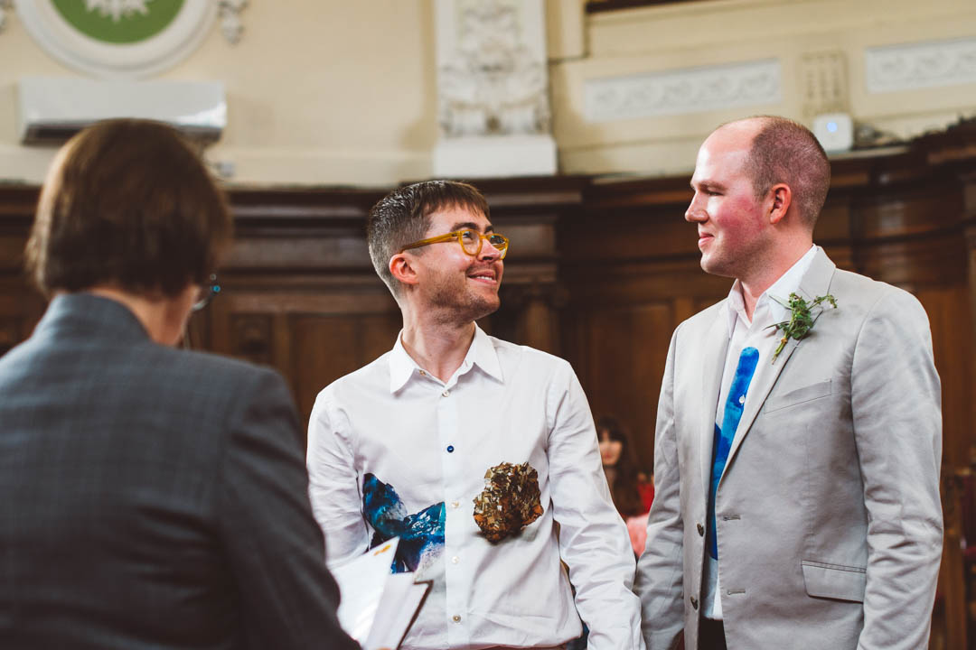 Islington Town Hall gay wedding
