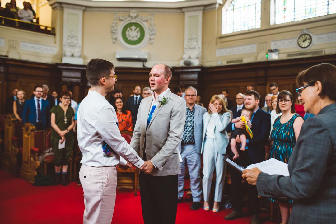 civil partnership Council Chamber Islington