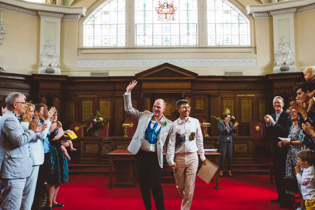 gay wedding Islington