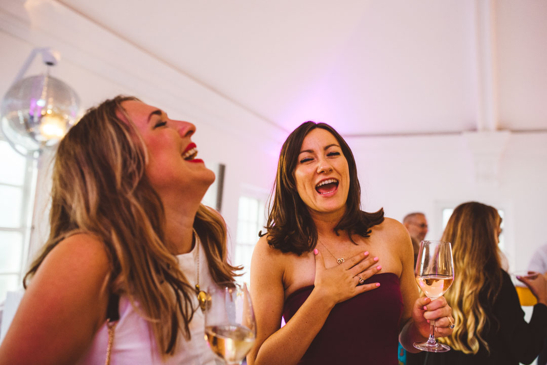 Core Clapton fun summer wedding