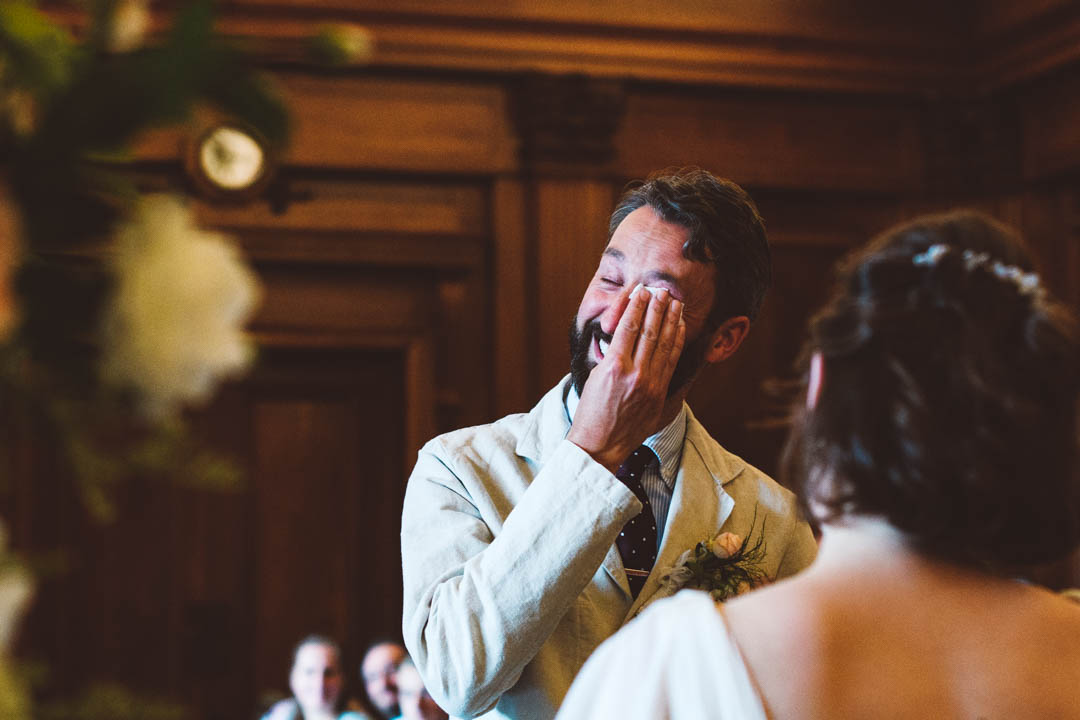 groom at Old Marylebone Town Hall