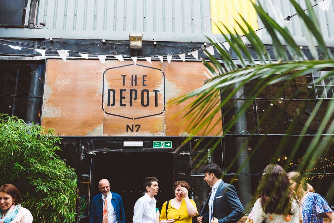 The Depot N7 sign