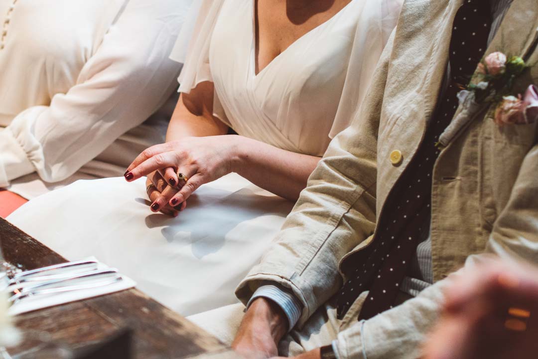 The Depot wedding reception